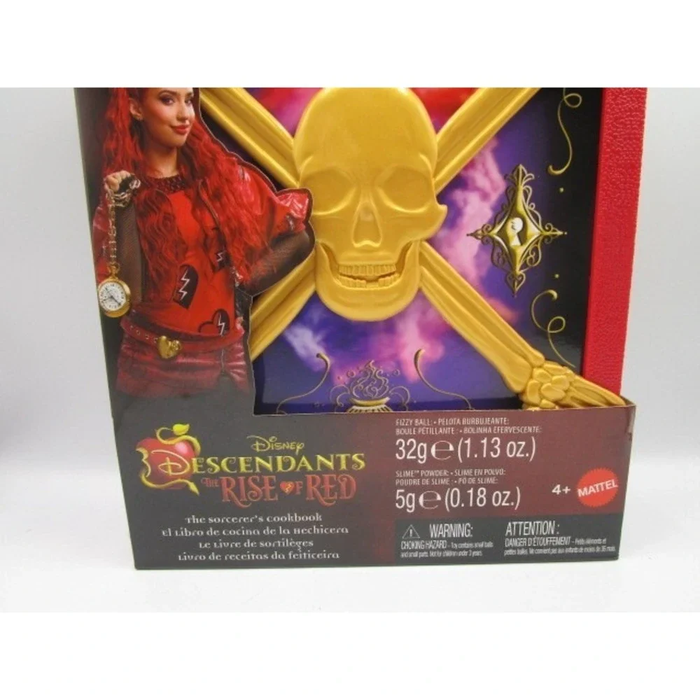 Disney Descendants The Rise Of Red The Sorcerer's Cookbook With Fashion Doll